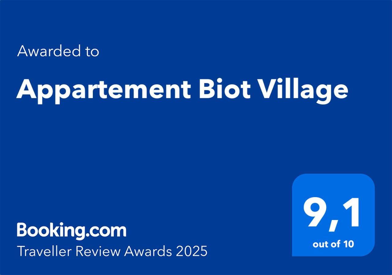 Appartement Biot Village Eksteriør billede
